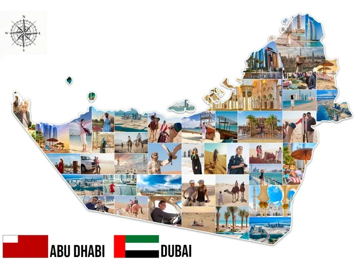 UAE Map